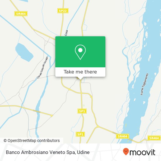 Banco Ambrosiano Veneto Spa map