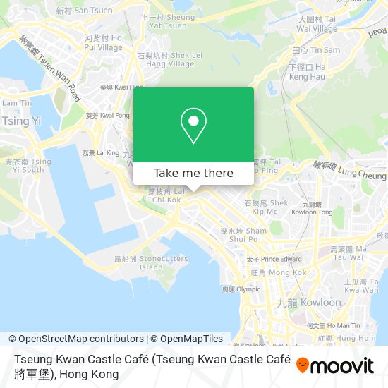 Tseung Kwan Castle Café map