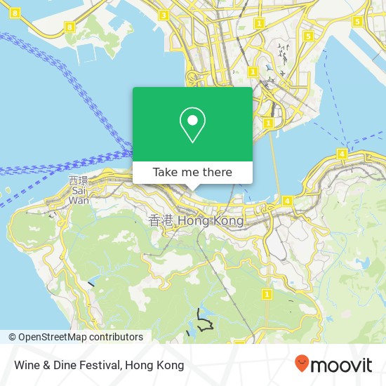 Wine & Dine Festival map