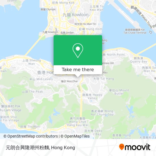 元朗合興隆潮州粉麵 map