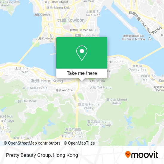 Pretty Beauty Group map