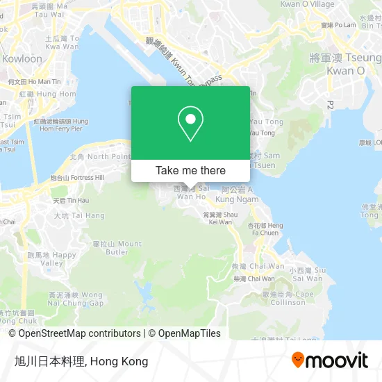 旭川日本料理 map