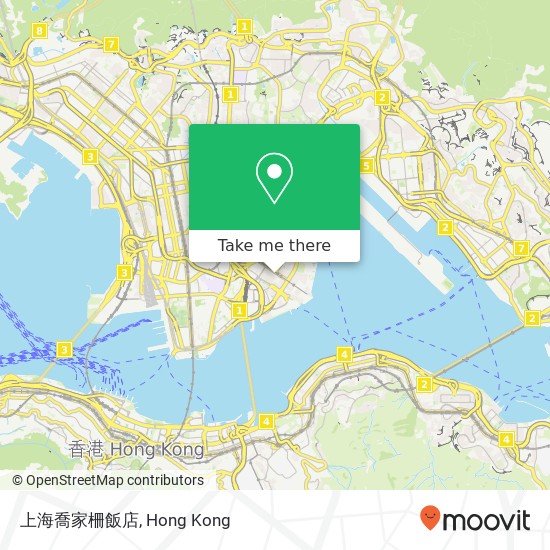 上海喬家柵飯店 map