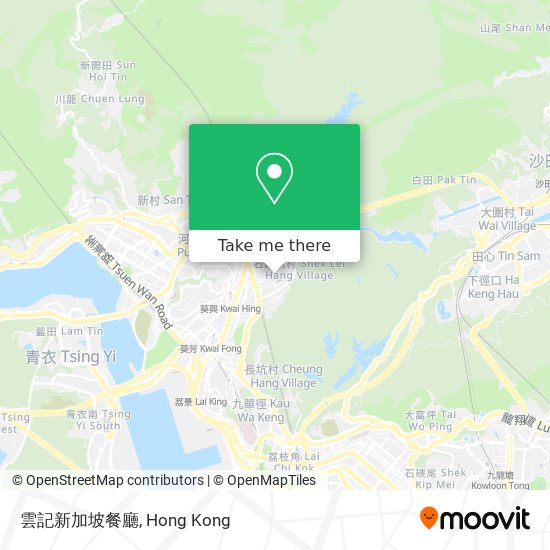 雲記新加坡餐廳 map