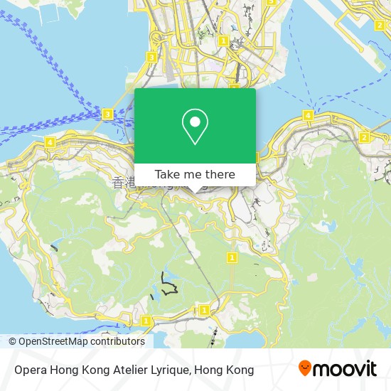Opera Hong Kong Atelier Lyrique map