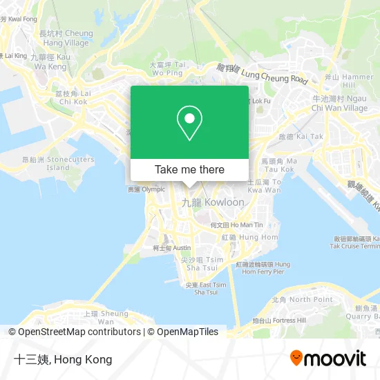 十三姨 map