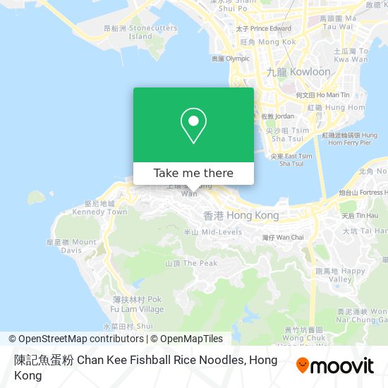 陳記魚蛋粉 Chan Kee Fishball Rice Noodles map