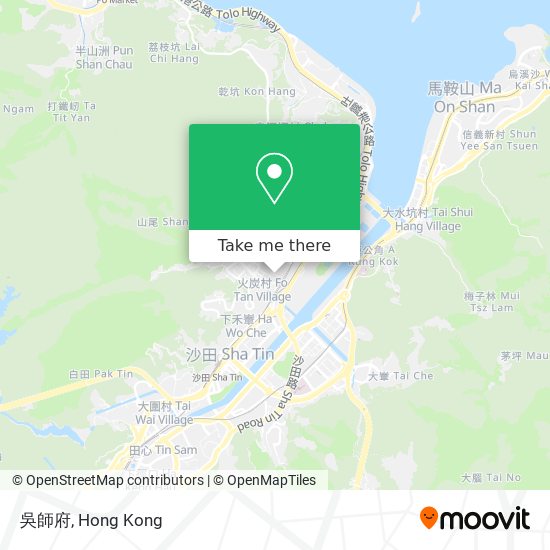 吳師府 map