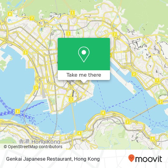 Genkai Japanese Restaurant map