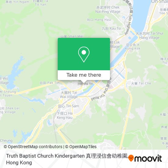 Truth Baptist Church Kindergarten 真理浸信會幼稚園 map