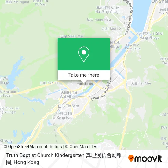 Truth Baptist Church Kindergarten 真理浸信會幼稚園地圖
