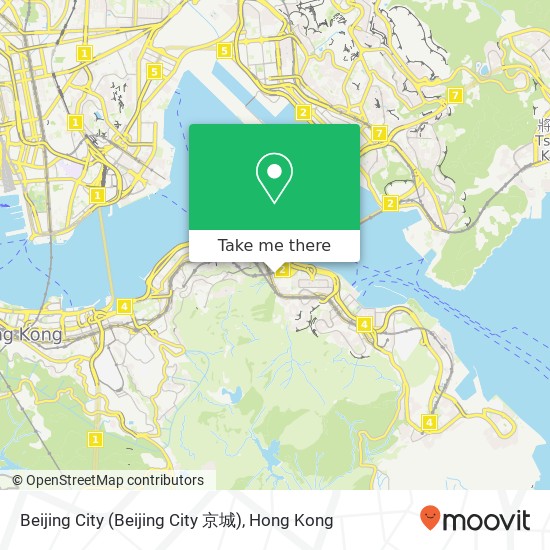 Beijing City (Beijing City 京城) map