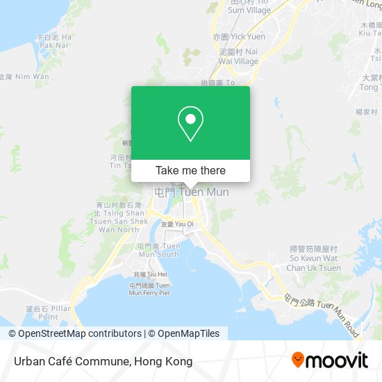 Urban Café Commune地圖