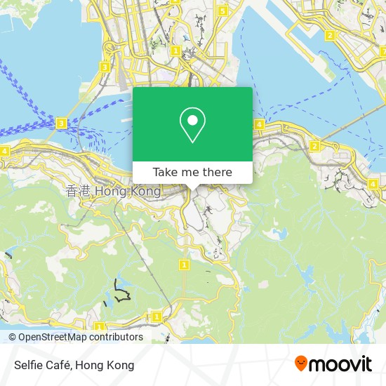 Selfie Café map