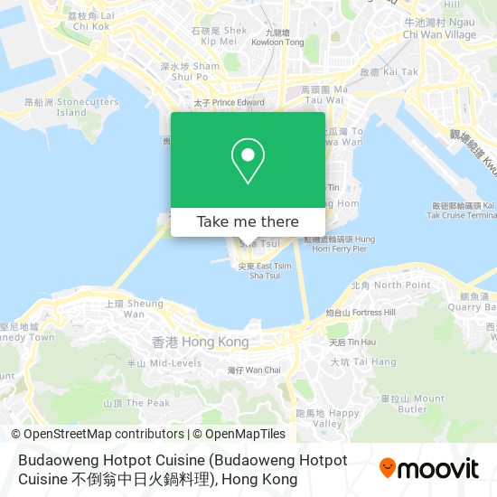 Budaoweng Hotpot Cuisine map
