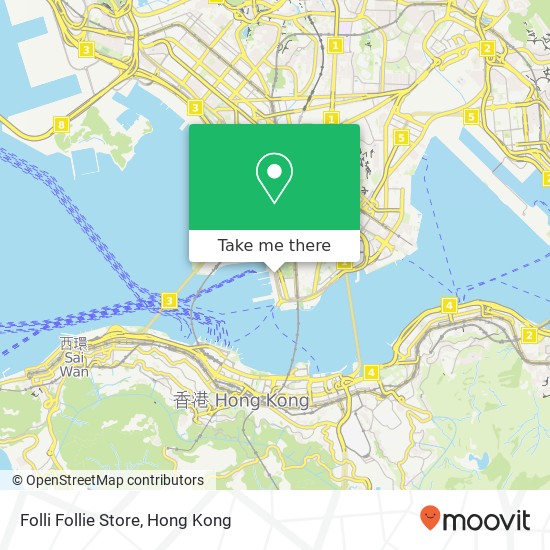 Folli Follie Store map