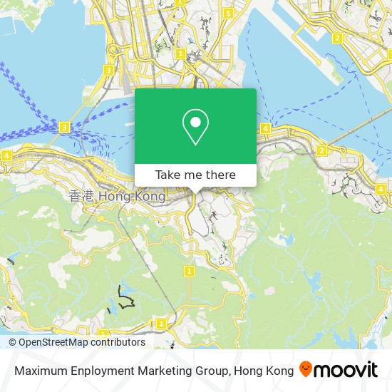 Maximum Enployment Marketing Group map