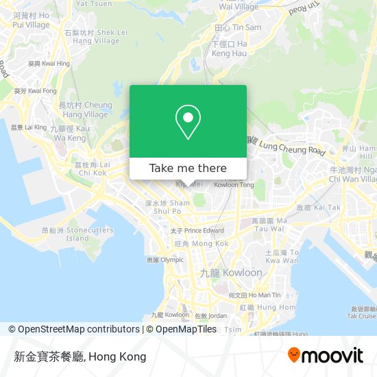 新金寶茶餐廳 map