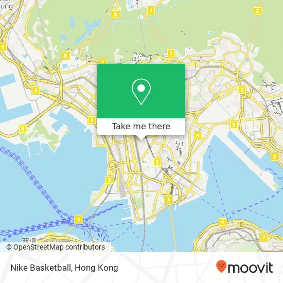 Nike Basketball map