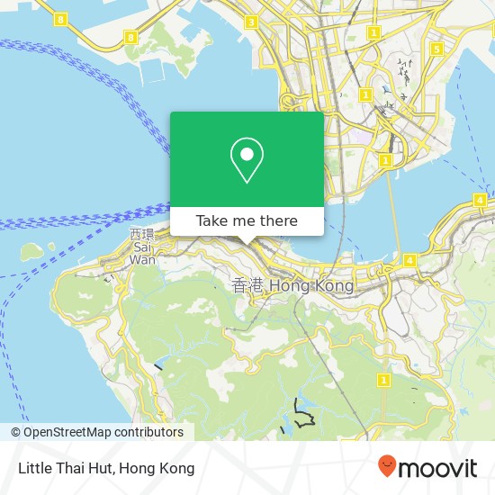 Little Thai Hut map