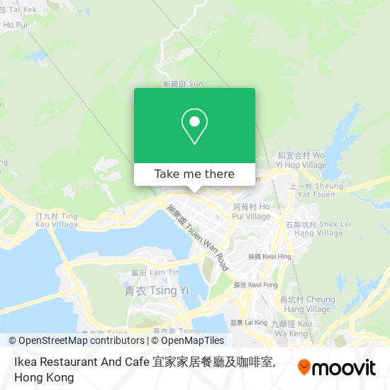 Ikea Restaurant And Cafe 宜家家居餐廳及咖啡室 map