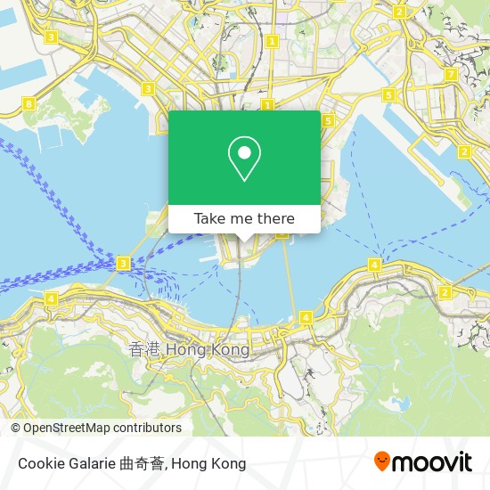 Cookie Galarie 曲奇薈 map