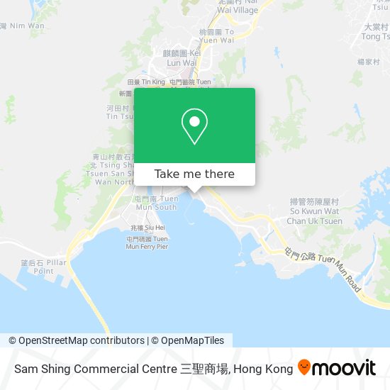 Sam Shing Commercial Centre 三聖商場 map