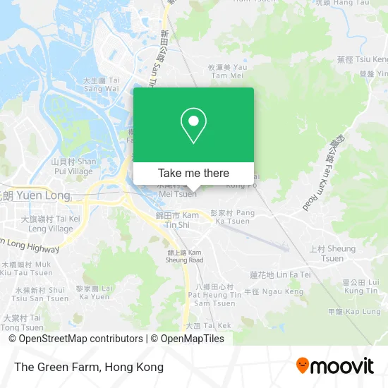The Green Farm map