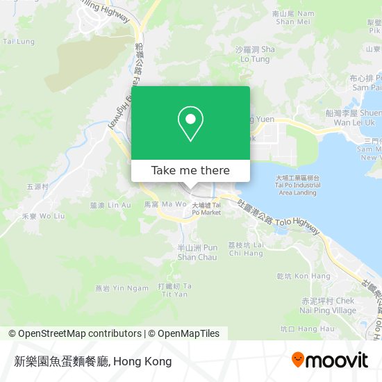 新樂園魚蛋麵餐廳 map