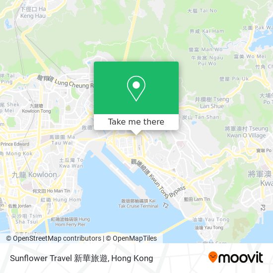 Sunflower Travel 新華旅遊 map