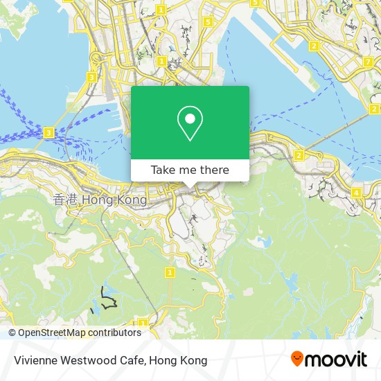 Vivienne Westwood Cafe map
