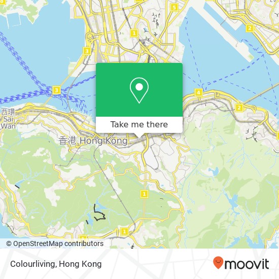 Colourliving map