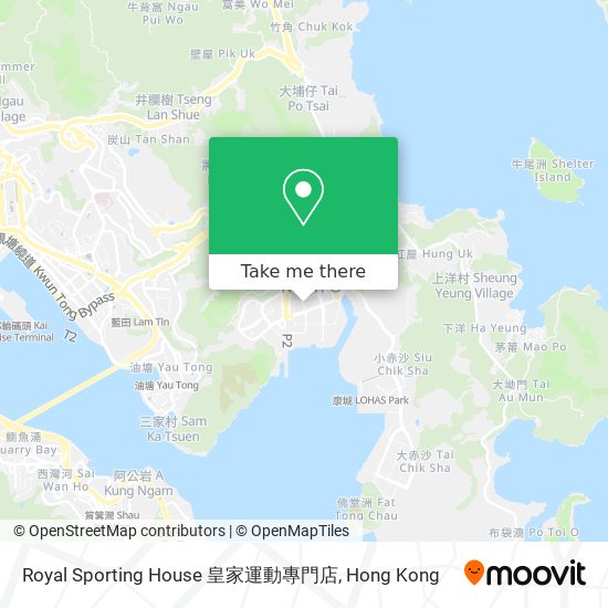Royal Sporting House 皇家運動專門店地圖