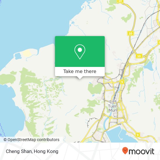 Cheng Shan map