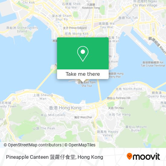 Pineapple Canteen 菠蘿仔食堂 map