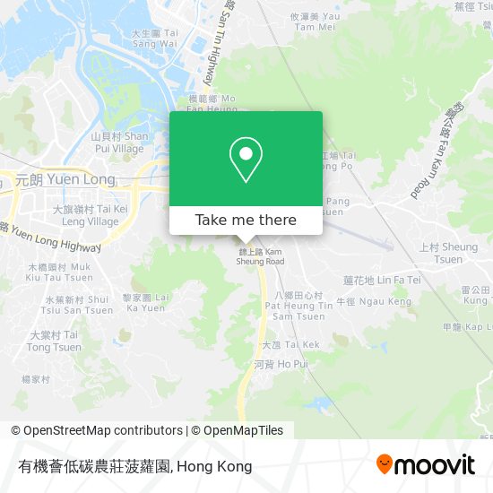 有機薈低碳農莊菠蘿園 map