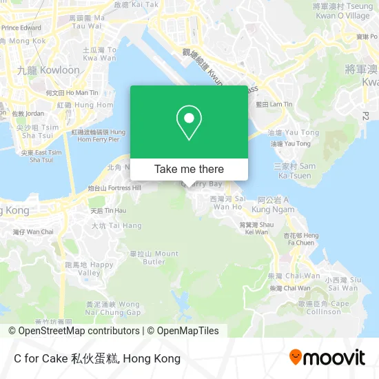 C for Cake 私伙蛋糕 map