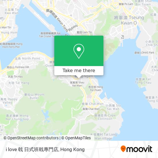 i love 戟 日式班戟專門店 map