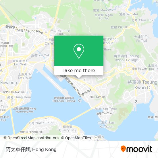 阿太車仔麵 map