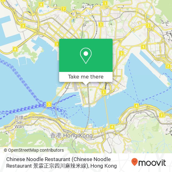 Chinese Noodle Restaurant map