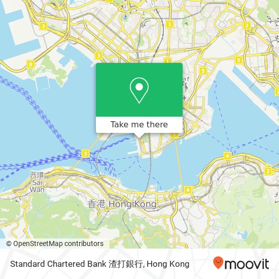 Standard Chartered Bank 渣打銀行 map