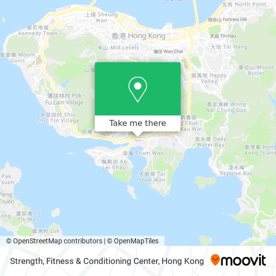 Strength, Fitness & Conditioning Center map