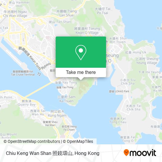 Chiu Keng Wan Shan 照鏡環山 map