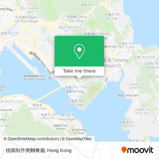 桃園制作粥麵餐廳 map