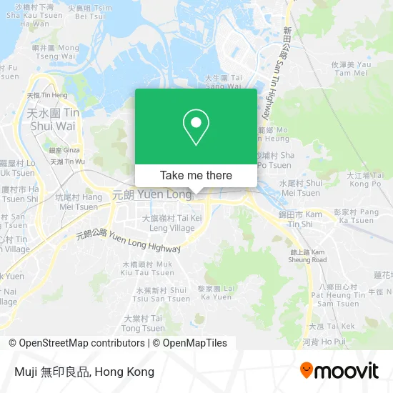 Muji 無印良品 map