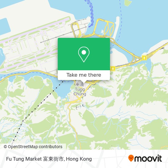 Fu Tung Market 富東街市 map