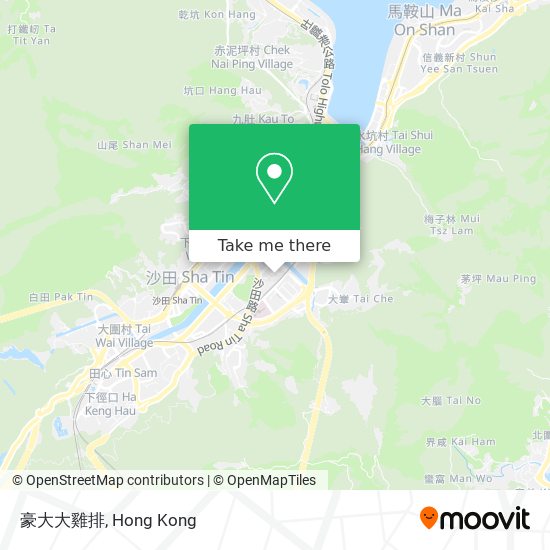 豪大大雞排地圖