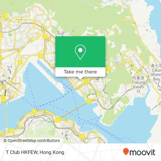 T Club HKFEW map