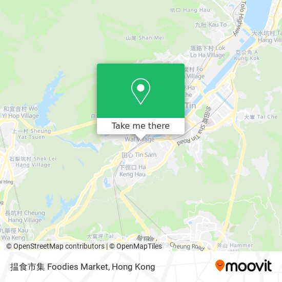揾食市集 Foodies Market map