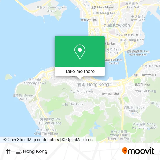 廿一堂 map